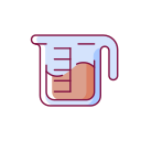 measure cup feature icon